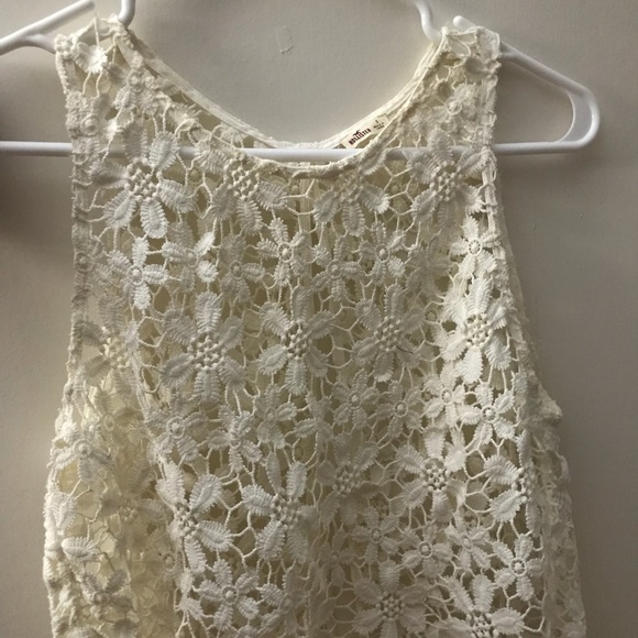Hollister Tops - Hollister white lace set